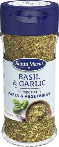 Basil og garlic, krydderi, 41 g